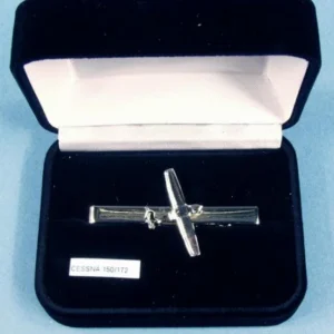 Pince Cravate Cessna 150/172 en nickel