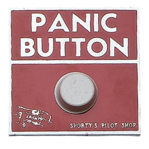 Autocollant Panic Button Sporty's